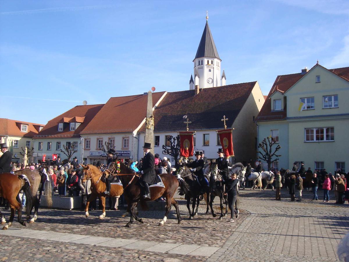 Ferienwohnung Zschornack Wittichenau Esterno foto